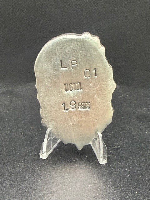 Midnight Mauler +/- 1.9ozT .999FS Mintage 25 plus proto serialized #00-25