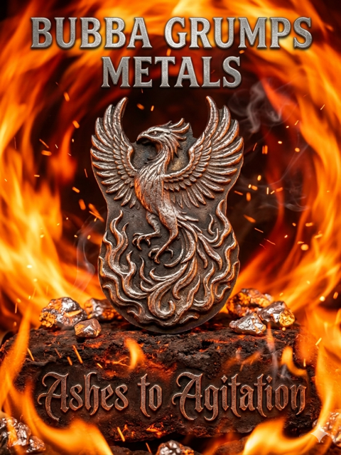 Ashes to Agitation  +/- 2.6ozT .999FS Mintage 25 plus proto serialized 00-25