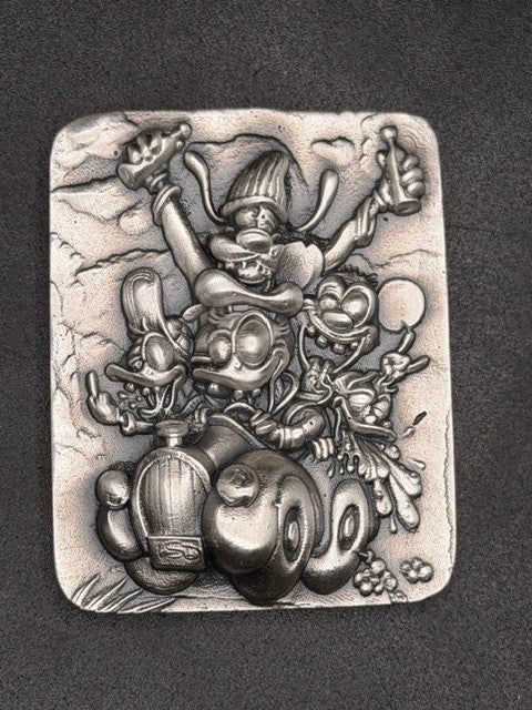 Road Rage & Refreshments +/- 2.4ozT .999FS Mintage 10 plus proto serialized #00-10